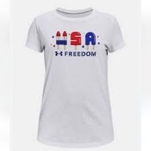 Under Armour USA Freedom Short Sleeve T-Shirt Sixe XL